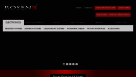 What Rosenentertainment.com website looked like in 2016 (7 years ago)