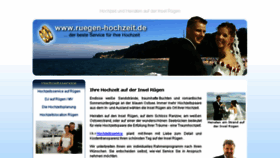 What Ruegen-hochzeit.de website looked like in 2016 (7 years ago)