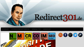 What Redirect301.de website looked like in 2016 (7 years ago)