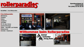 What Rollerparadies.de website looked like in 2016 (7 years ago)