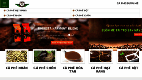 What Rangxaycaphe.com.vn website looked like in 2016 (7 years ago)