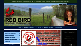 What Redbirdconference.org website looked like in 2016 (7 years ago)