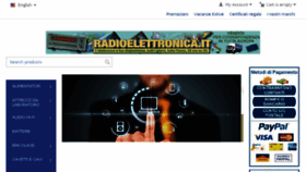 What Radioelettronica.it website looked like in 2016 (7 years ago)