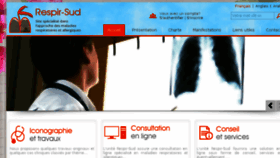 What Respir-sud.com website looked like in 2016 (7 years ago)