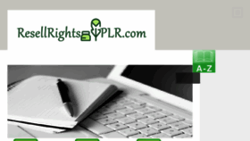 What Resellrightsplr.com website looked like in 2016 (7 years ago)