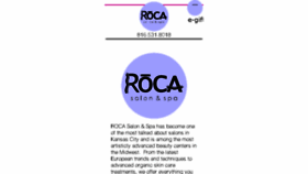 What Rocasalon.com website looked like in 2016 (7 years ago)