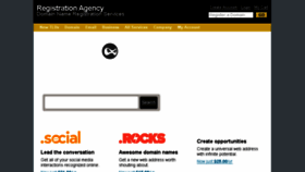What Registrationagency.com website looked like in 2016 (7 years ago)