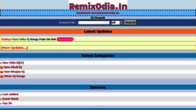 What Remixodia.in website looked like in 2016 (7 years ago)