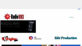 What Radioriki.com website looked like in 2016 (7 years ago)
