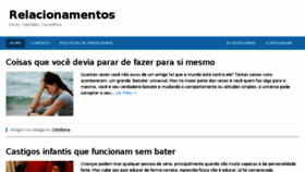 What Relacionamentos.org website looked like in 2016 (7 years ago)
