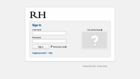 What Rh.okta.com website looked like in 2016 (7 years ago)