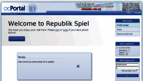 What Republikgame.com website looked like in 2016 (7 years ago)