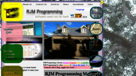 What Rjmprogramming.com.au website looked like in 2016 (7 years ago)