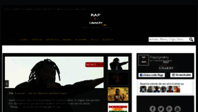 What Rap2gnakry.com website looked like in 2016 (7 years ago)