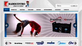 What Radiocentro.com.do website looked like in 2016 (7 years ago)
