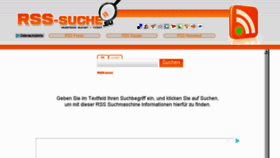 What Rss-suche.eu website looked like in 2016 (7 years ago)