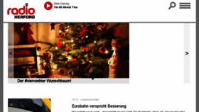 What Radioherford.de website looked like in 2016 (7 years ago)
