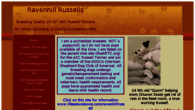 What Ravenhillrussells.com website looked like in 2016 (7 years ago)