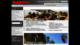 What Ravell.es website looked like in 2016 (7 years ago)