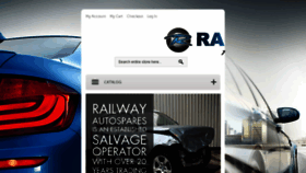 What Railwayautospares.com website looked like in 2016 (7 years ago)