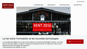 What Rent2016.fr website looked like in 2016 (7 years ago)