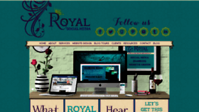 What Royalsocialmedia.com website looked like in 2016 (7 years ago)