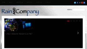 What Rainandcompany.com website looked like in 2016 (7 years ago)
