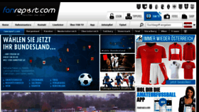 What Regionalliga.com website looked like in 2016 (7 years ago)