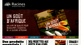 What Racines-sa.com website looked like in 2016 (7 years ago)