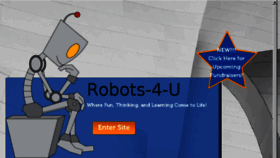 What Robots-4-u.com website looked like in 2016 (7 years ago)