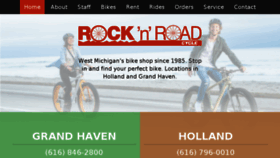 What Rocknroadcycle.com website looked like in 2016 (7 years ago)