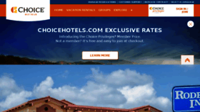 What Rodewayinn.com website looked like in 2016 (8 years ago)