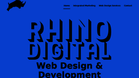What Rhinodigitalgroup.com website looked like in 2016 (7 years ago)