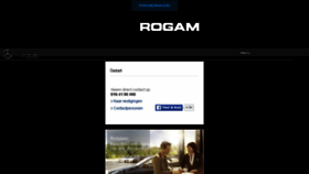 What Rogam.nl website looked like in 2016 (8 years ago)