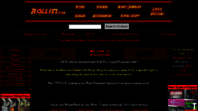 What Rollies.com website looked like in 2016 (7 years ago)