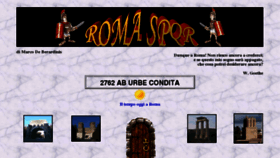 What Romaspqr.it website looked like in 2016 (7 years ago)