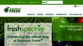 What Robinsonfresh.com website looked like in 2016 (7 years ago)