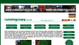 What Runningcrazy.co.uk website looked like in 2016 (7 years ago)