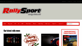 What Rallysportmag.com website looked like in 2016 (7 years ago)