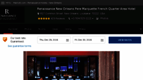What Renaissanceperemarquette.com website looked like in 2016 (7 years ago)