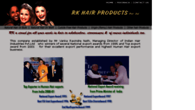 What Rkhairproducts.com website looked like in 2016 (7 years ago)