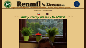 What Renmil.com website looked like in 2016 (7 years ago)