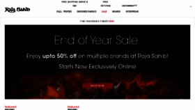 What Rajasahib.com website looked like in 2016 (7 years ago)