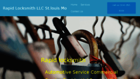What Rapidlocksmithllc.com website looked like in 2017 (7 years ago)