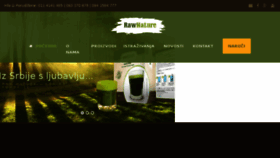 What Rawnature.net website looked like in 2017 (8 years ago)