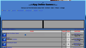 What Rpg0.forum0.net website looked like in 2017 (7 years ago)