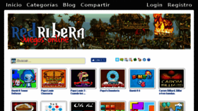 What Redribera.es website looked like in 2017 (7 years ago)