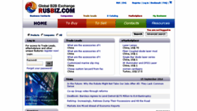 What Rusbiz.com website looked like in 2017 (7 years ago)