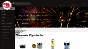 What Regaldessens.com website looked like in 2017 (7 years ago)