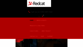 What Redcat.com.au website looked like in 2017 (7 years ago)